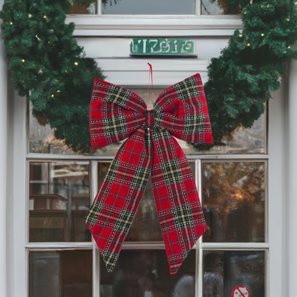 Ruban décoratif Tartan - Décoration de Noel